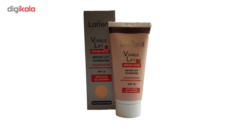 کرم پودر لورینت مدل Visible Lift شماره F4 - تصویر 3