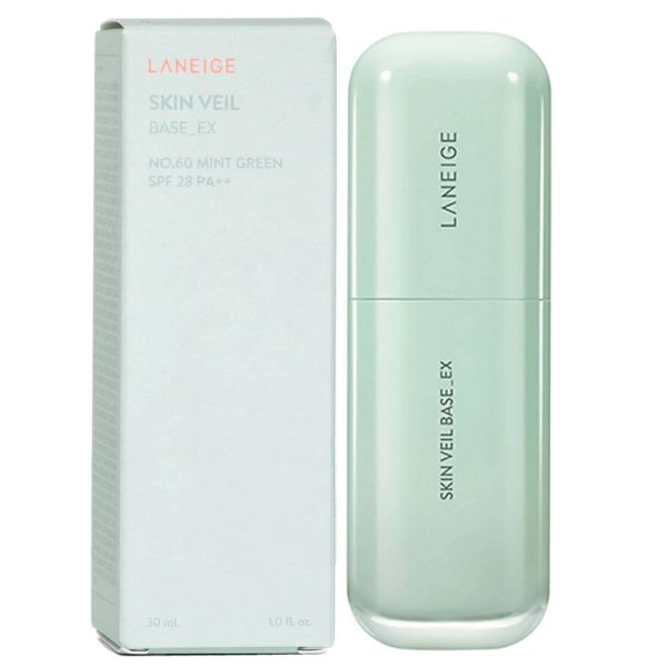 پرایمر صورت لانیژ مدل Skin Veil مناسب برای انواع پوست شماره 60 حجم 30 میلی لیتر