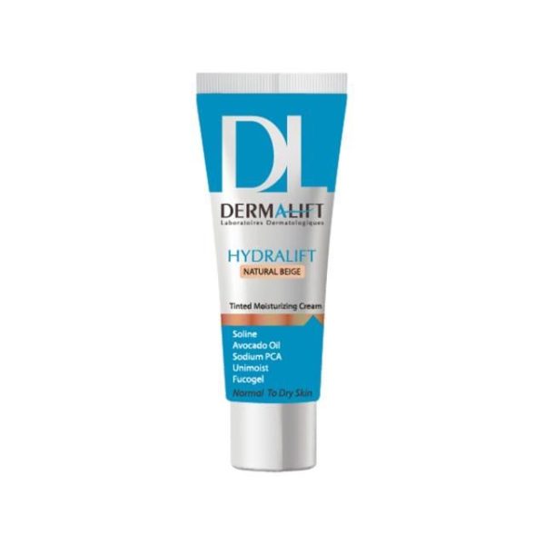 کرم مرطوب کننده رنگی درمالیفت مدل Hydralift حجم 40 میلی لیتر - بژ طبیعی