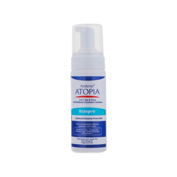 فوم شستشوی صورت آردن سری Atopia مدل Eczopro حجم 150 میلی لیتر
