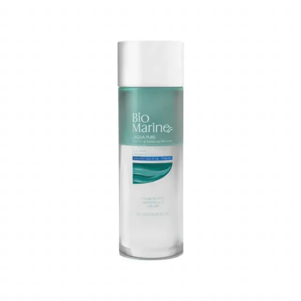 محلول پاک کننده آرایش چشم و لب بایومارین مدل AQUA PURE