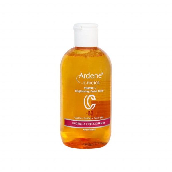 تونر پاک کننده صورت آردن سری C-Factor مدل ویتامین C حجم 250 میلی لیتر