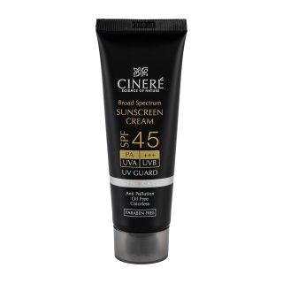 کرم ضد آفتاب آقایان سینره SPF 45 حجم 50 میلی لیتر