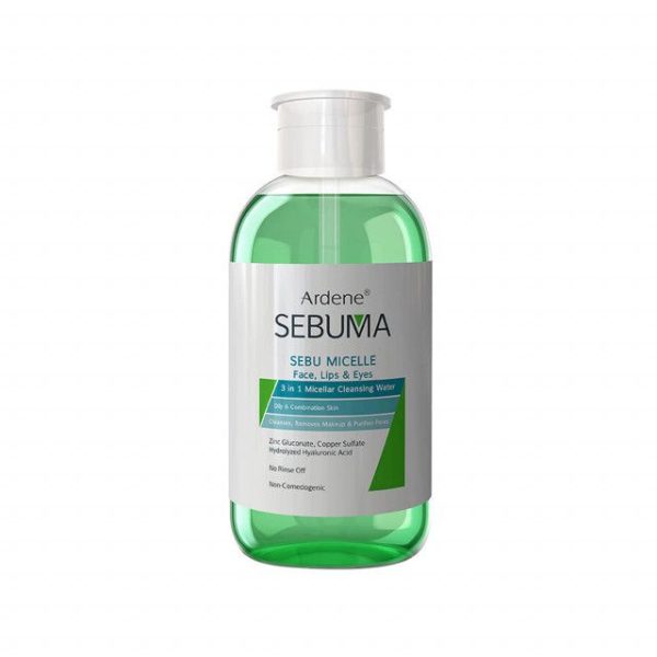 مایع پاک کننده آرایش صورت آردن سری Sebuma مدل Sebu Micelle حجم 500 میلی لیتر