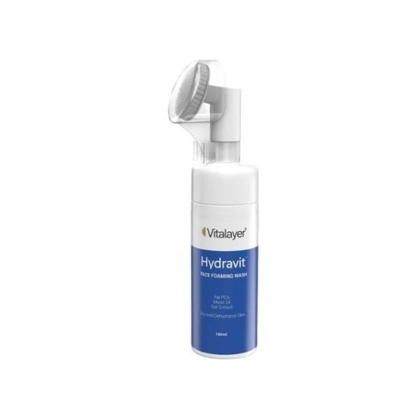 فوم شستشوی صورت ویتالیر مدل Hydravit حجم 150 میلی لیتر