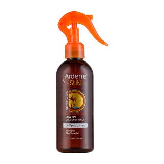روغن آفتاب آردن حاوی عصاره هویج و قهوه حجم 250 میلی لیتر - برنز طلایی