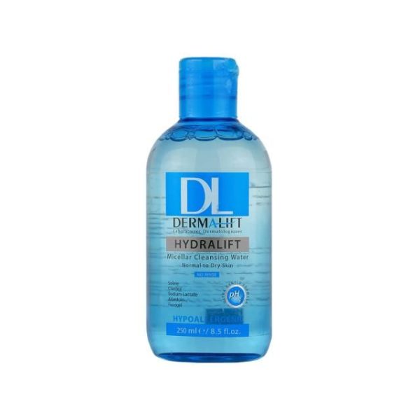 محلول پاک کننده آرایش صورت درمالیفت مدل HYDRALIFT حجم 250 میلی لیتر