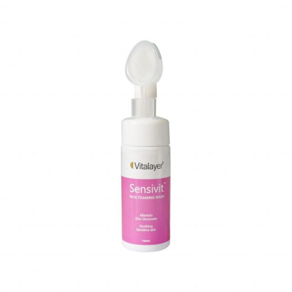 فوم شستشوی صورت ویتالیر مدل Sensivit حجم 150 میلی لیتر