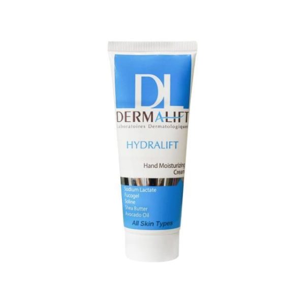 کرم مرطوب کننده دست درمالیفت مدل HYDRALIFT حجم 75 میلی لیتر